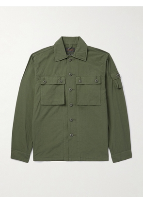 Beams Plus - Cotton-Ripstop Overshirt - Men - Green - S