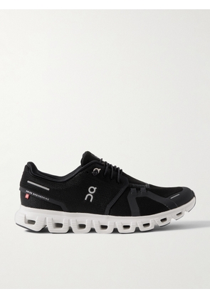 ON - Cloud 6 Rubber-Trimmed Mesh Slip-On Sneakers - Men - Black - US 7