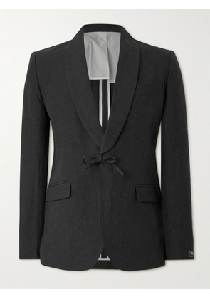 A Kind Of Guise - Shinji Linen Suit Jacket - Men - Black - IT 46
