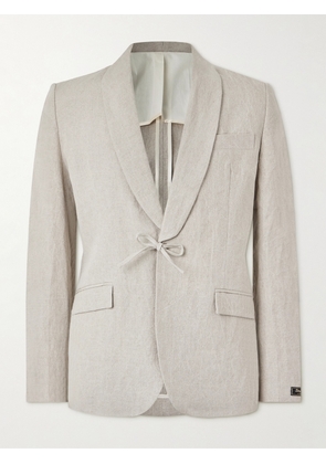 A Kind Of Guise - Shinji Linen Suit Jacket - Men - Neutrals - IT 46