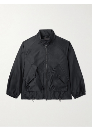 Simone Rocha - Duchess Satin Harrington Jacket - Men - Black - S
