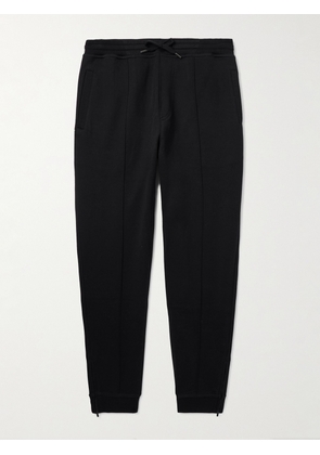 Brunello Cucinelli - Tapered Cotton-Blend Jersey Sweatpants - Men - Black - XS