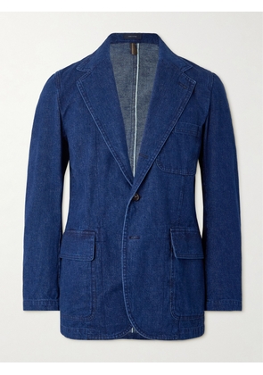 Drake's - Miki Denim Blazer - Men - Blue - UK/US 36