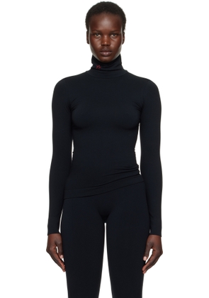 Perfect Moment Black Seamless Thermal Sport Top