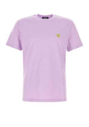 Versace Lilac Cotton T-shirt