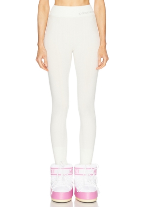CORDOVA Sol Baselayer Legging in Alabaster - White. Size M/L (also in XS/S).