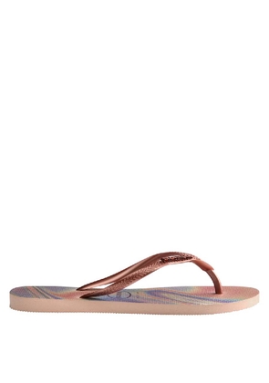 Havaianas Embossed Logo Rubber Flip Flop