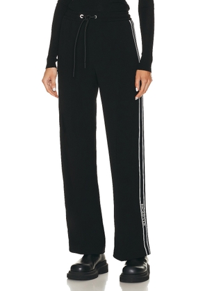 Moncler Drawstring Pant in Black - Black. Size 40 (also in 42).
