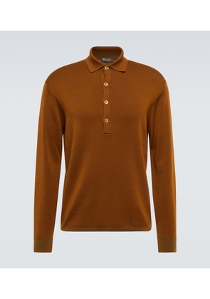 Loro Piana Cashmere and silk polo sweater