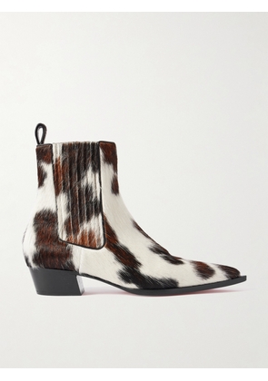 Christian Louboutin - Cheliviss Calf Hair Chelsea Boots - Brown - IT36,IT37,IT38,IT39,IT39.5,IT40,IT41