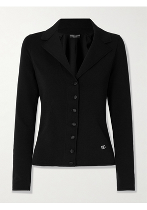 Dolce & Gabbana - Jersey Jacket - Black - IT36,IT38,IT40,IT42,IT44,IT46,IT48,IT50