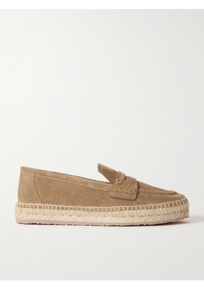 Gianvito Rossi - Lido Suede Espadrilles - Brown - IT36,IT36.5,IT37,IT37.5,IT38,IT38.5,IT39,IT39.5,IT40,IT40.5,IT41,IT41.5,IT42