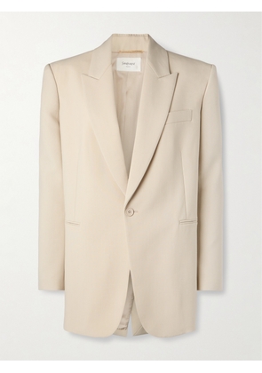 SAINT LAURENT - Oversized Wool Blazer - Neutrals - FR 36,FR 38,FR 40,FR 42