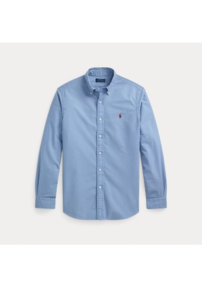 Slim Fit Garment-Dyed Oxford Shirt