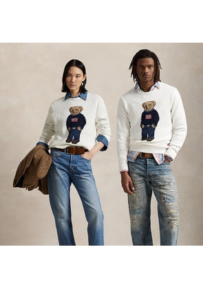 Polo Bear Linen-Cotton Jumper