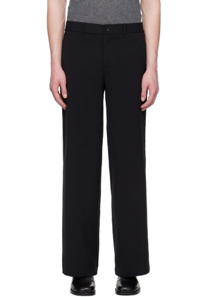 N. Hoolywood Black Wide Trousers