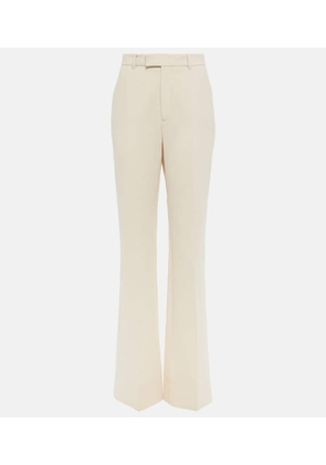 Gucci Flared wool crepe pants