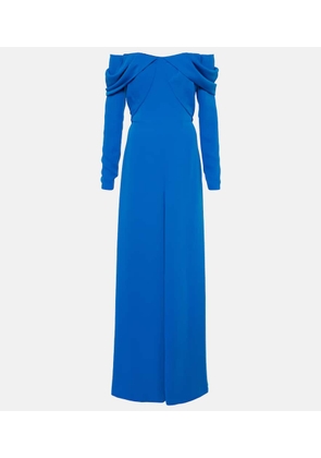Costarellos Jordana gathered crÃªpe jumpsuit