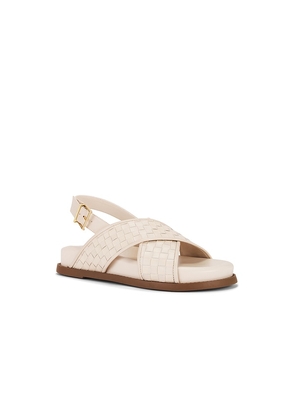 Schutz Ruby Sporty Sandal in Cream. Size 10. Also in 6, 6.5, 7.5, 8, 8.5, 9.5.