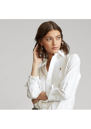 Slim Fit Washed Cotton Oxford Shirt