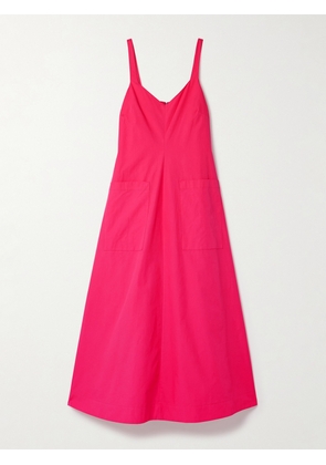 Rosie Assoulin - Pocktail Cotton-poplin Midi Dress - Pink - US0,US2,US4,US6,US8,US10,US12,US14