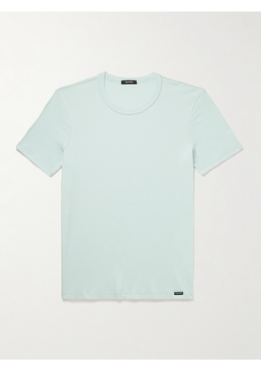 TOM FORD - Slim-Fit Stretch-Cotton Jersey T-Shirt - Men - Green - S