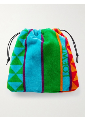 LOEWE - Paula's Ibiza Jacquard Terry Pouch - Men - Green