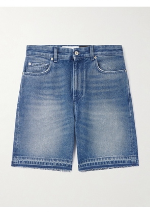 LOEWE - Paula's Ibiza Straight-Leg Distressed Denim Shorts - Men - Neutrals - IT 46