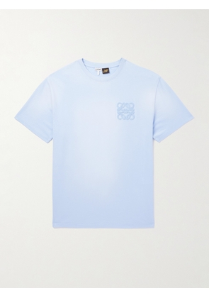 LOEWE - Paula's Ibiza Logo-Appliquéd Cotton-Jersey T-Shirt - Men - Blue - XXS