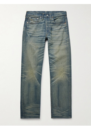 RRL - Straight-Leg Distressed Jeans - Men - Blue - 28W 32L