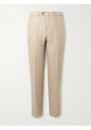 Loro Piana - Carlo Straight-Leg Linen Suit Trousers - Men - Neutrals - IT 46
