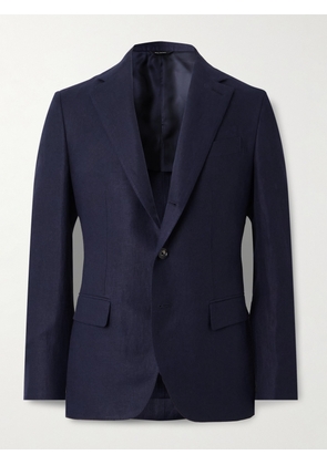 Loro Piana - Linen Suit Jacket - Men - Blue - IT 46