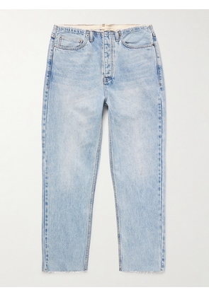 MANAAKI - Tapahi Cropped Slim-Fit Straight-Leg Jeans - Men - Blue - UK/US 28