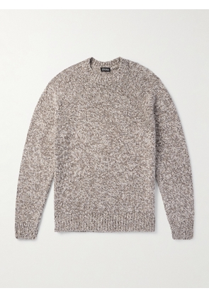 Zegna - Cotton Sweater - Men - Brown - IT 46