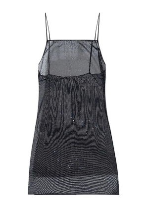 DSQUARED2 rhinestone nightdress - Black