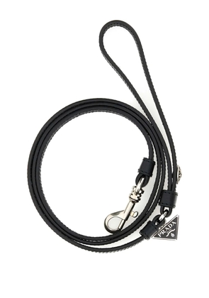 Prada leather leash - Black