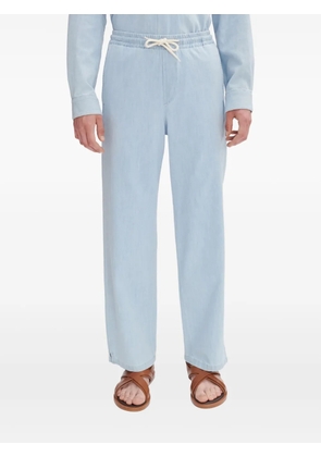 A.P.C. cotton straight-leg trousers - Blue
