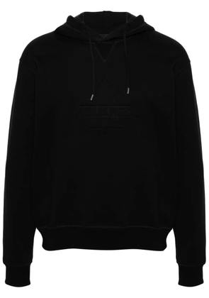 DSQUARED2 embossed-logo cotton hoodie - Black