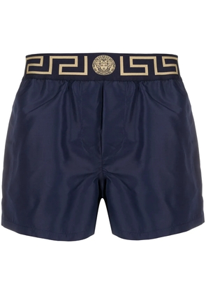Versace Greca Border swim shorts - Blue