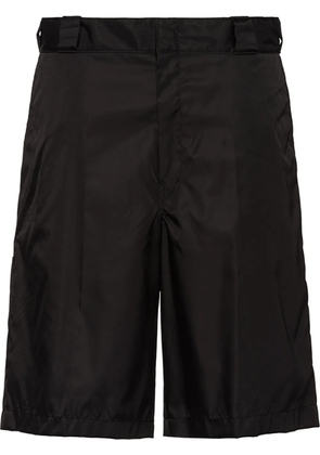 Prada Nylon gabardine Bermudas - Black