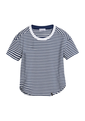 Brunello Cucinelli Cotton Stripe T-Shirt