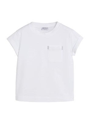 Brunello Cucinelli Cotton Monili-Detail T-Shirt