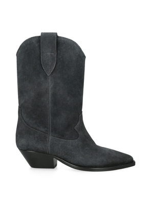 Isabel Marant Suede Duerto Cowboy Boots 40