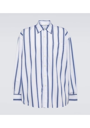 Our Legacy Borrowed striped cotton shirt