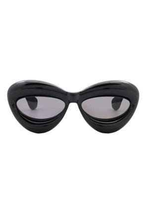 Loewe Grey Cat Eye Ladies Sunglasses LW40097I 01A 55