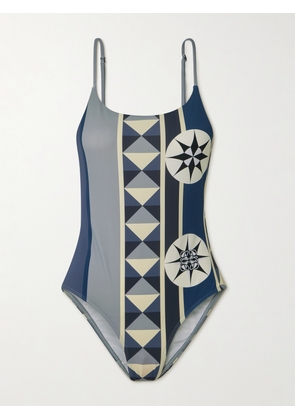 LOEWE - + Paula's Ibiza Printed Swimsuit - Blue - x small,small,medium,large