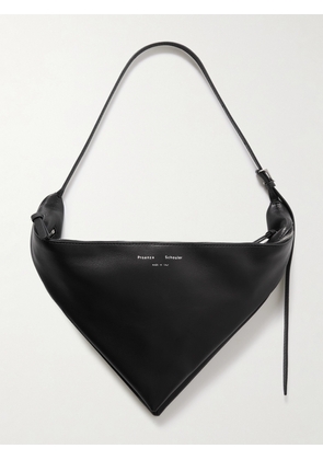 Proenza Schouler - Tetra Leather Shoulder Bag - Black - One size