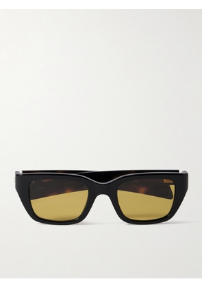BOTTEGA VENETA EYEWEAR - Ribbon Square-frame Acetate Sunglasses - Black - One size