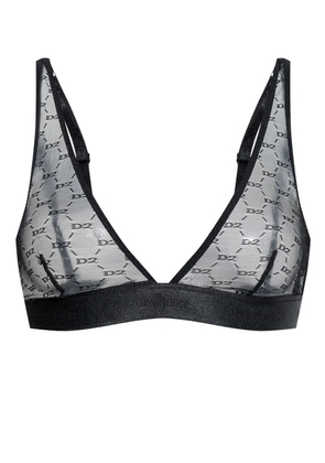 DSQUARED2 logo bra - Black