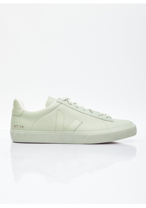 Veja Campo Chromefree Leather Sneakers - Man Sneakers Green Eu - 42